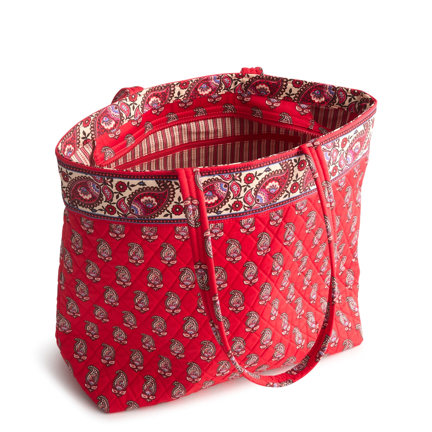 Original Zip Tote-Flowering Paisley Goji Berry