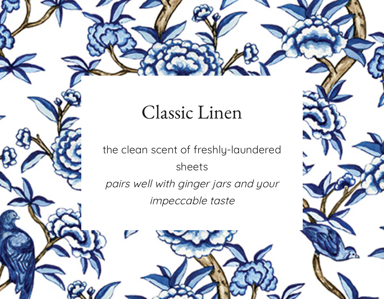 Greenleaf Sachet- Classic Linen