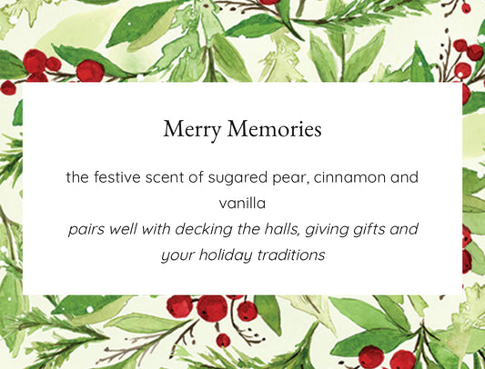 Greenleaf Sachet- Merry Memories