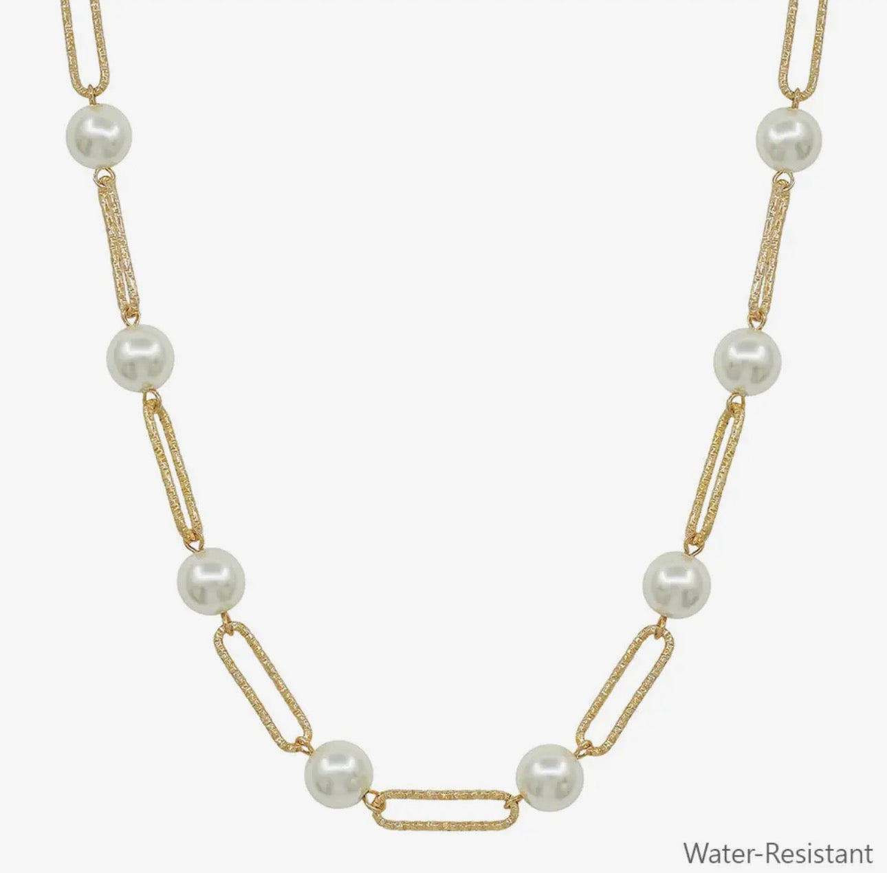 Pearl Oval Necklace