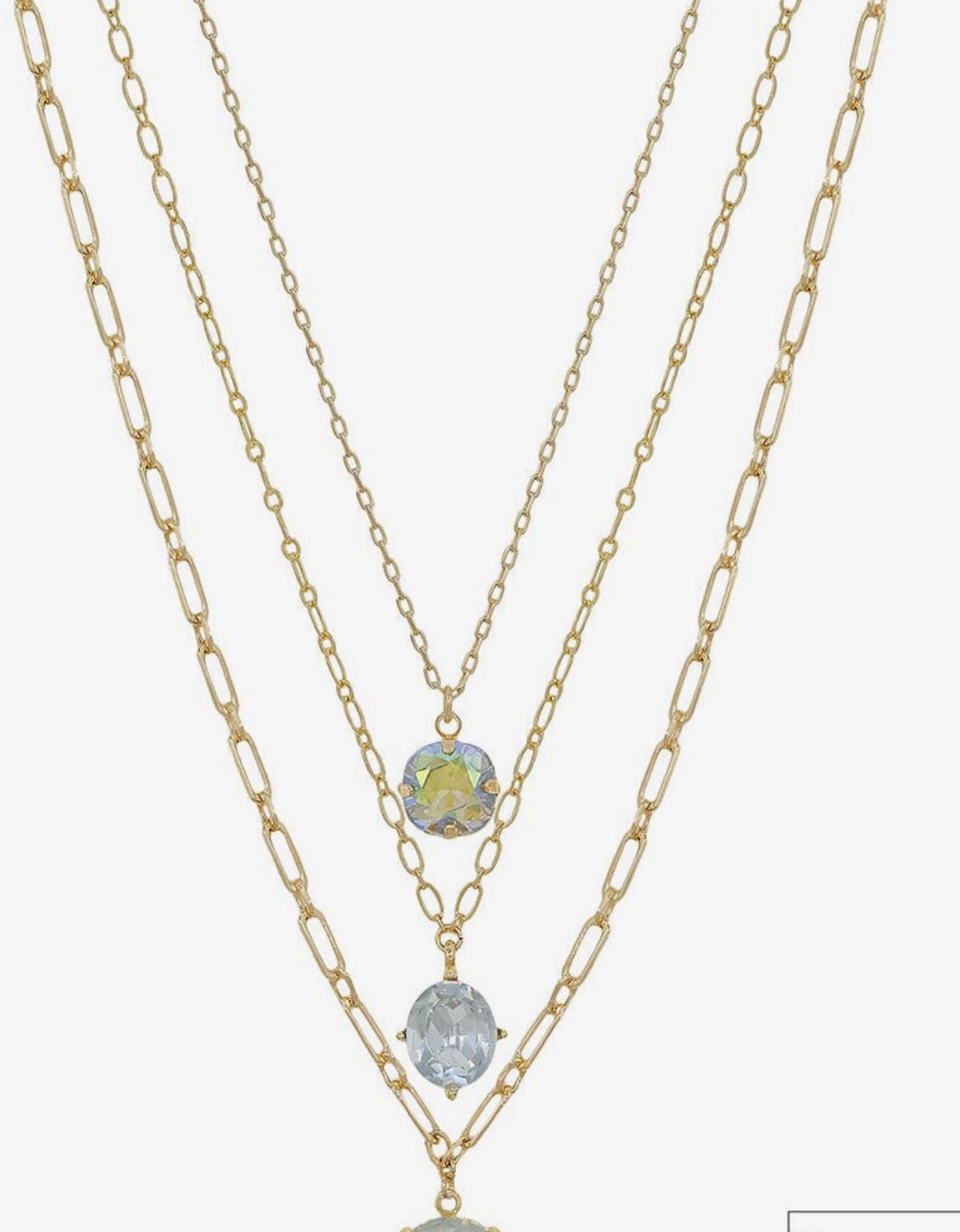 Water Resistant Triple Layer Multi Way Necklace