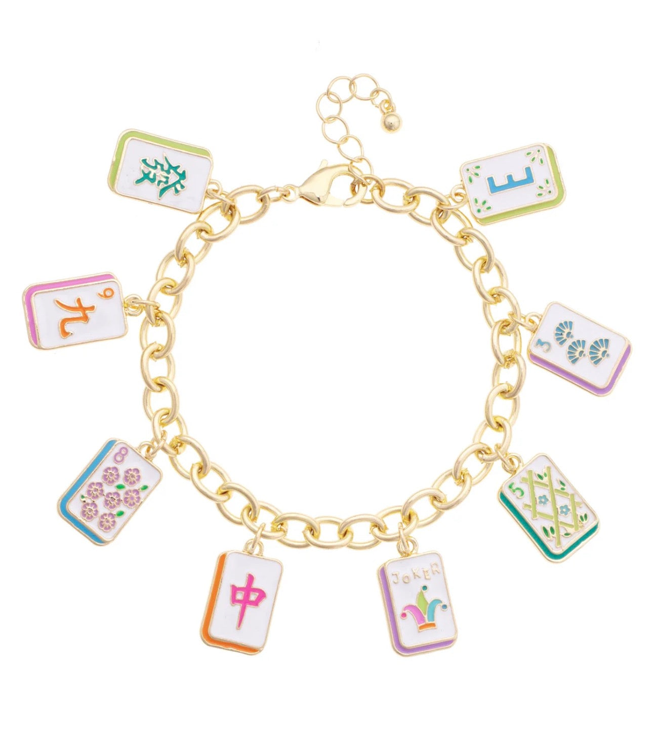 Wanna Mahj? Mahjong Bracelet