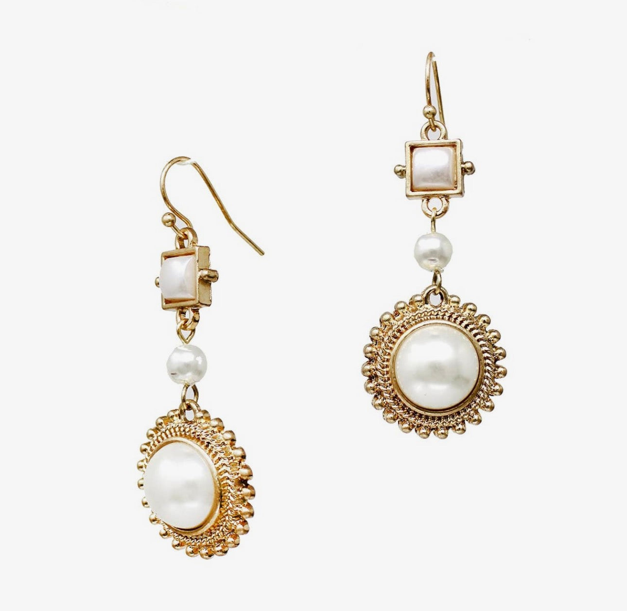 Gold Geometric Earrings