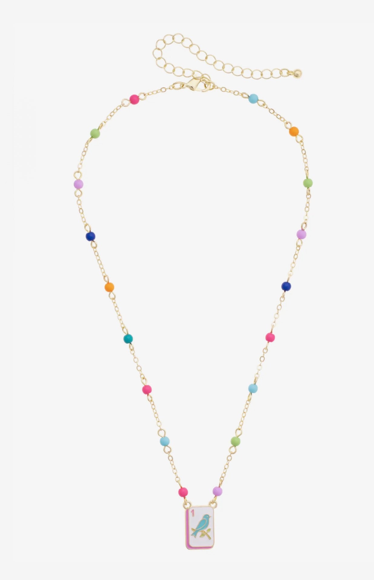 Bird Bam Layering Mahjong Necklace