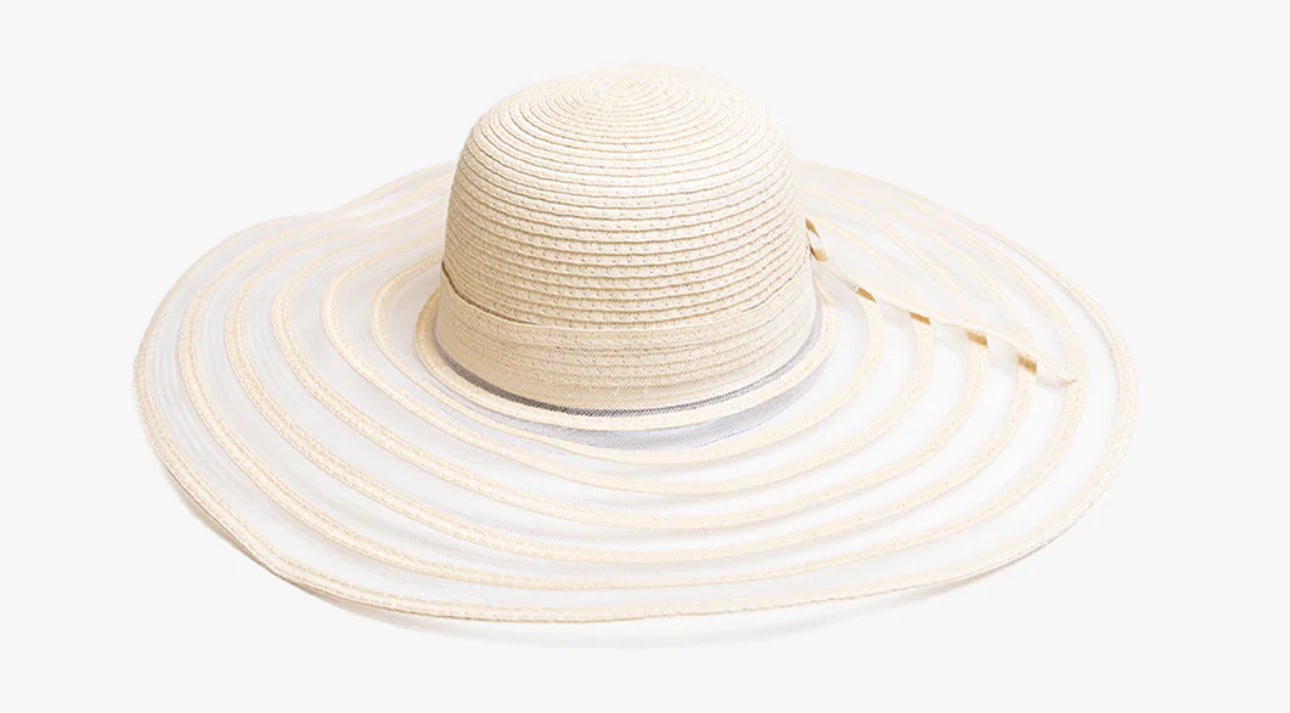 Sun Hat With Bow