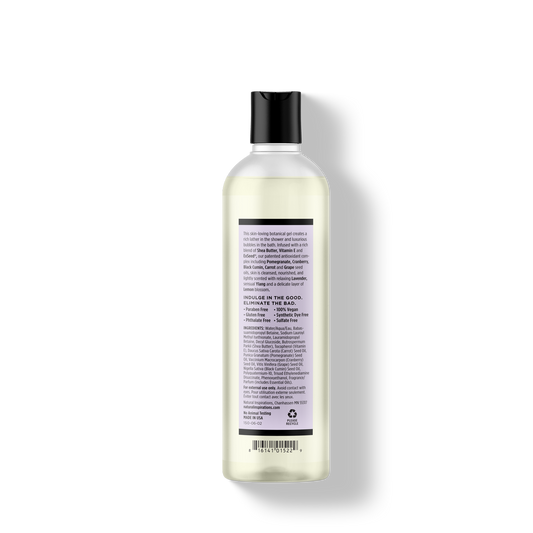 Natural Inspirations 12.5oz Bath + Shower Gel Lavender Ylang
