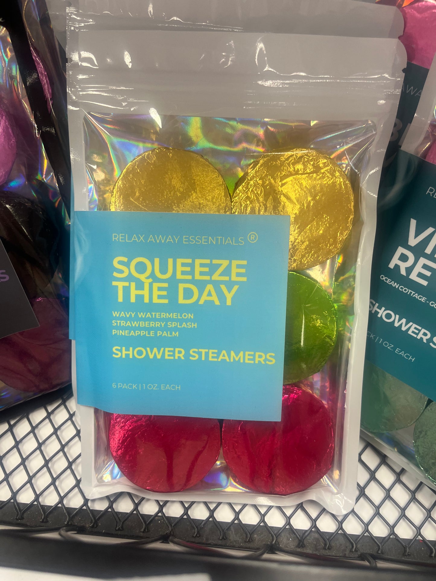 Squeeze The Day Shower Steamer pack