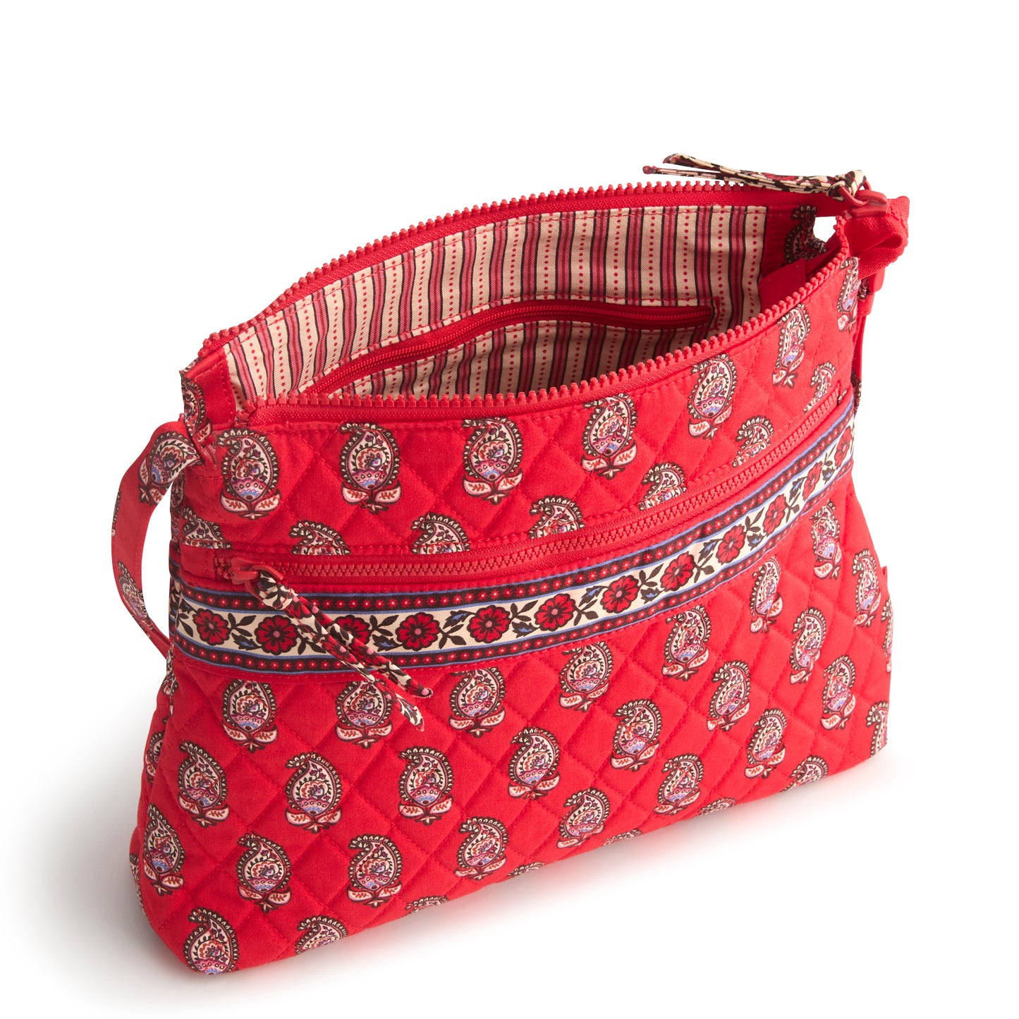 Original Zip Hipster-Flowering Paisley Goji Berry