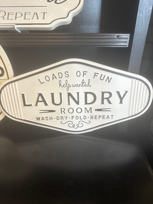 Loads of Fun Laundry Room Sign