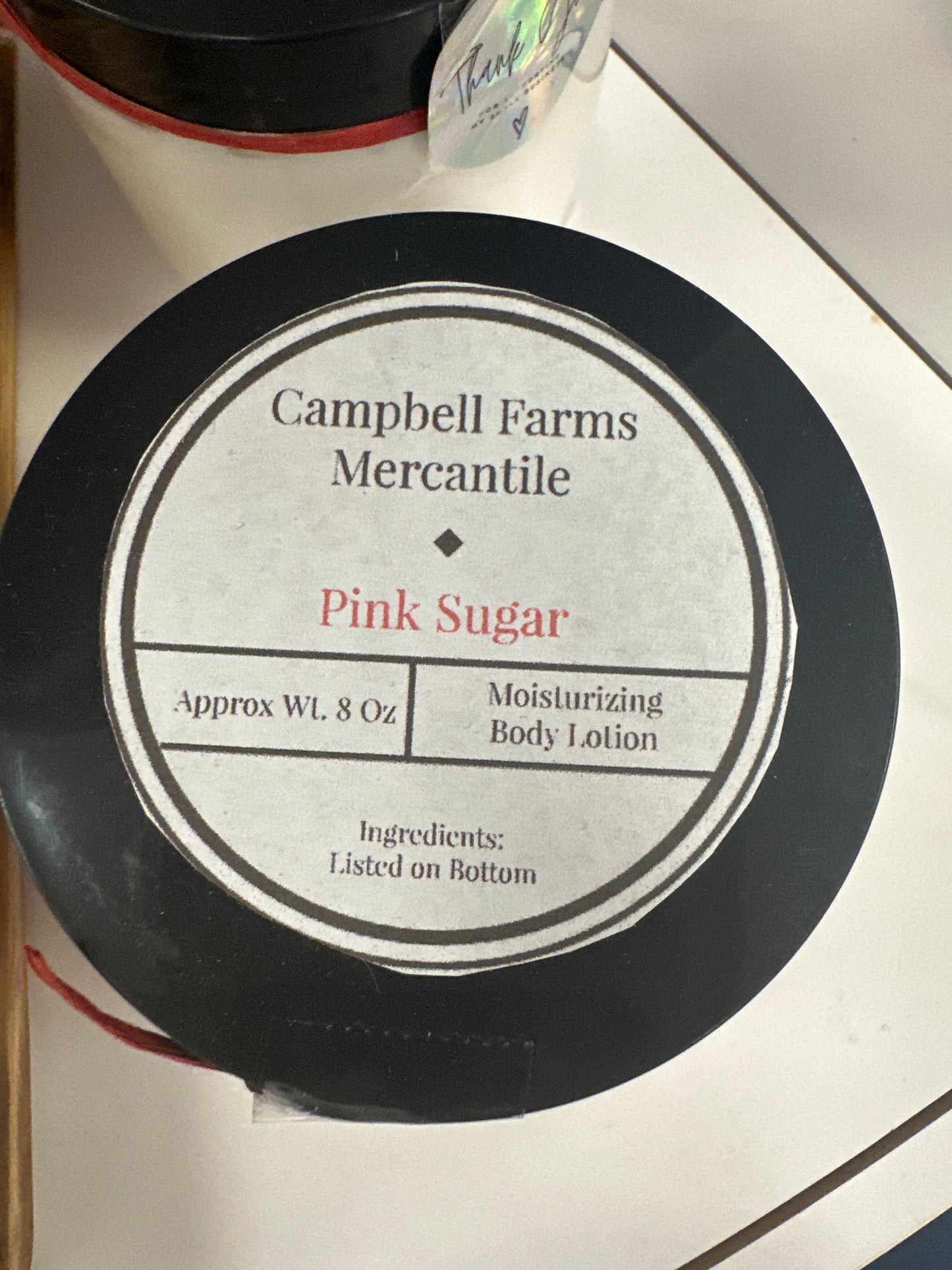 Campbell Farms Mercantile Body Lotion