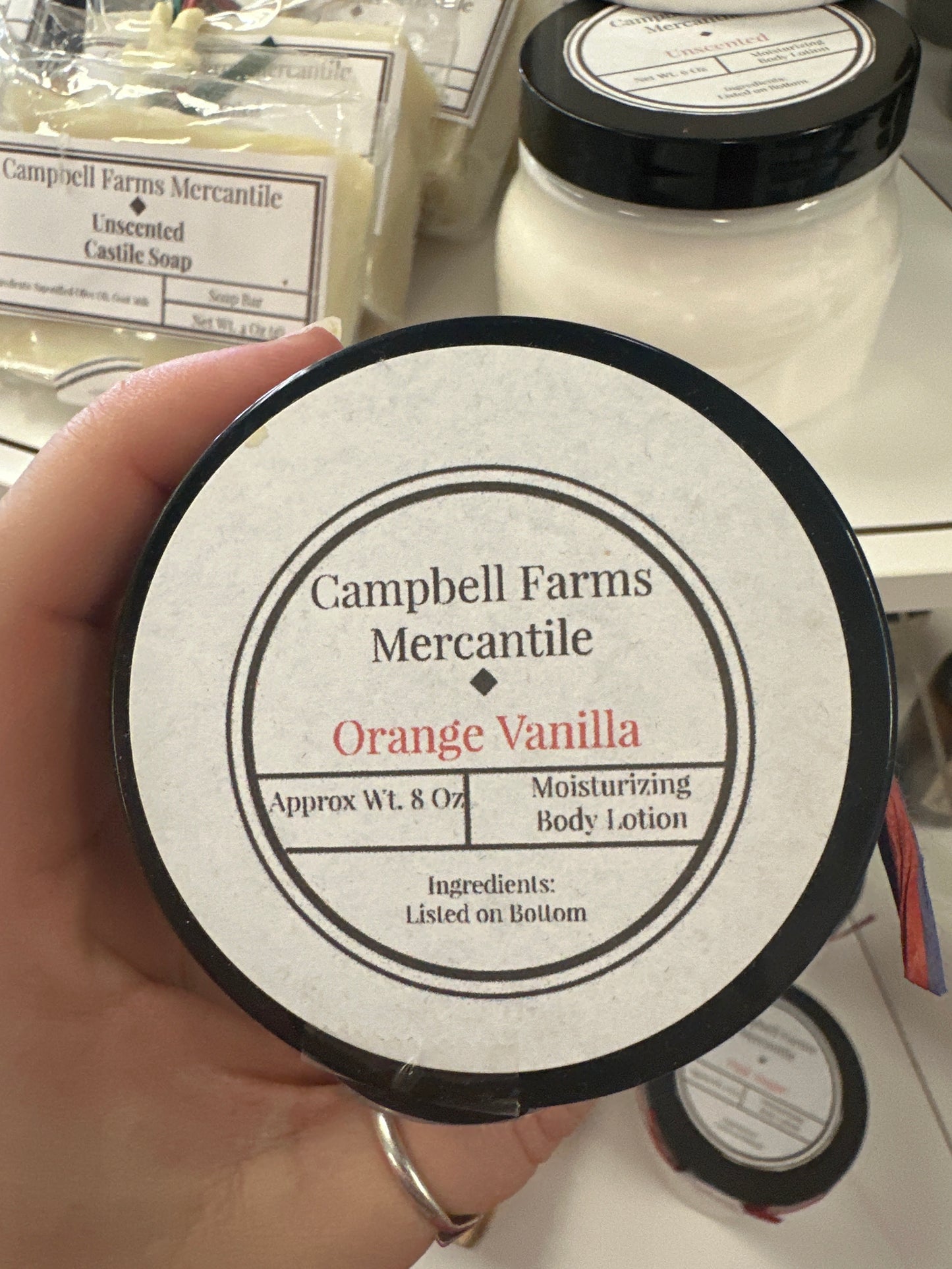 Campbell Farms Mercantile Body Lotion
