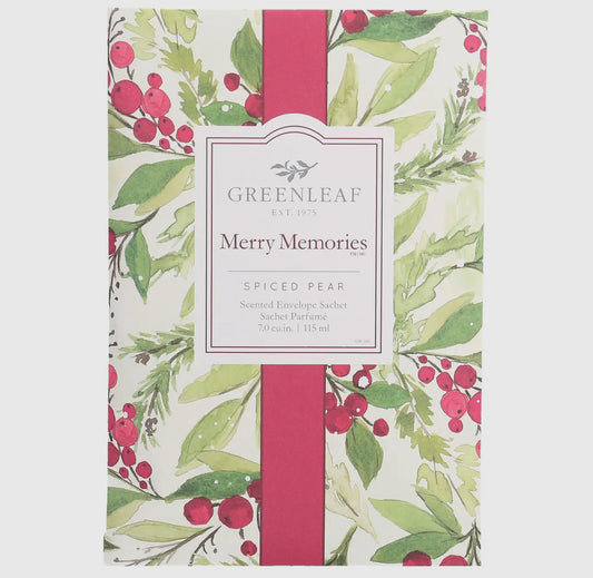 Greenleaf Sachet- Merry Memories