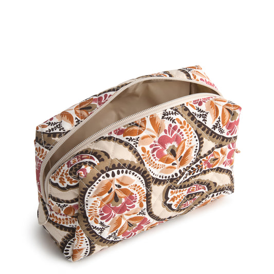 Medium Cosmetic Bag-Blooming Paisley