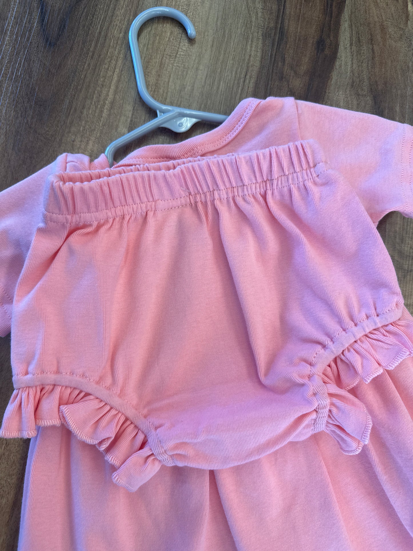 Button Dress With Bloomers
