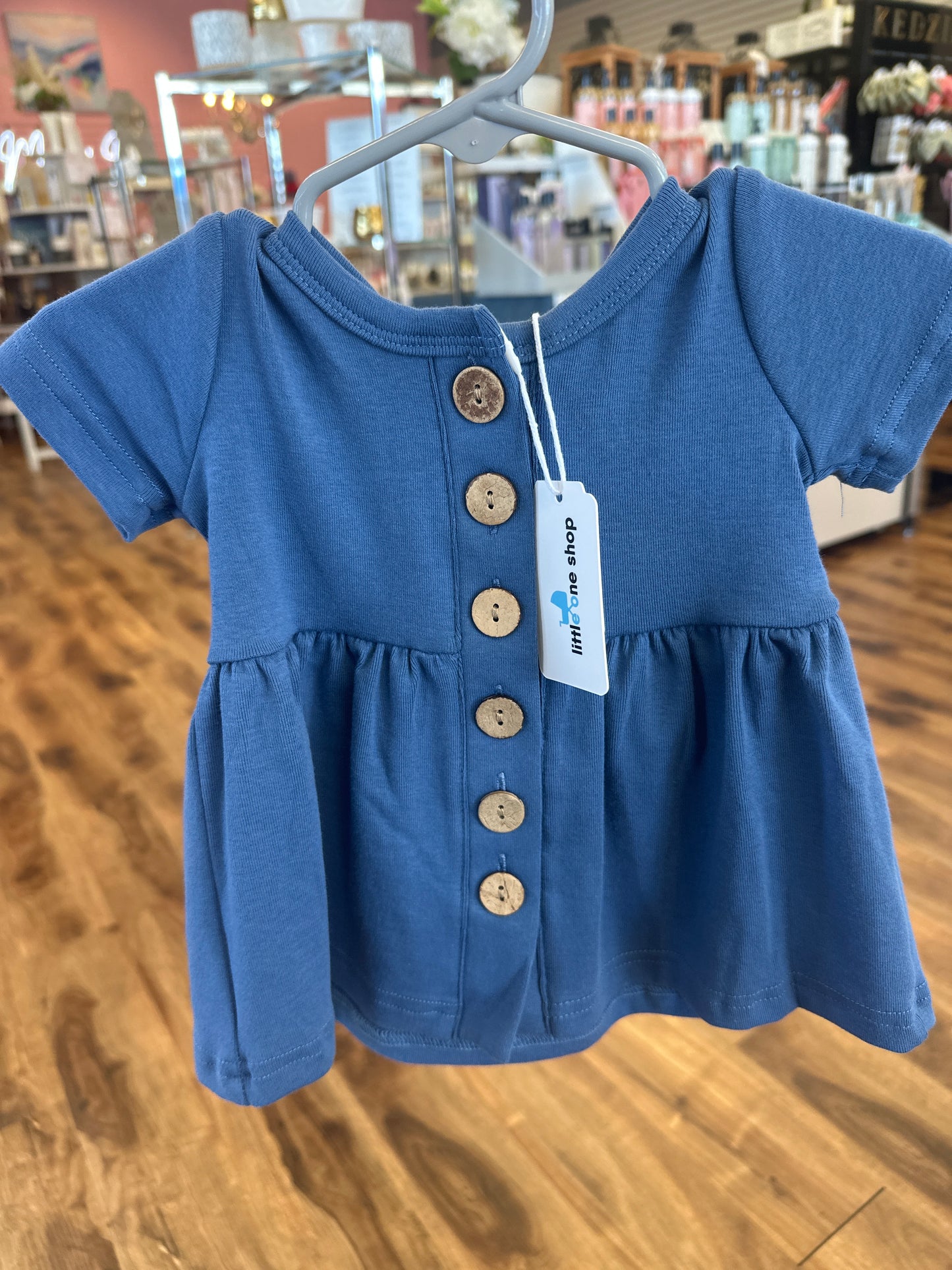 Button Dress With Bloomers