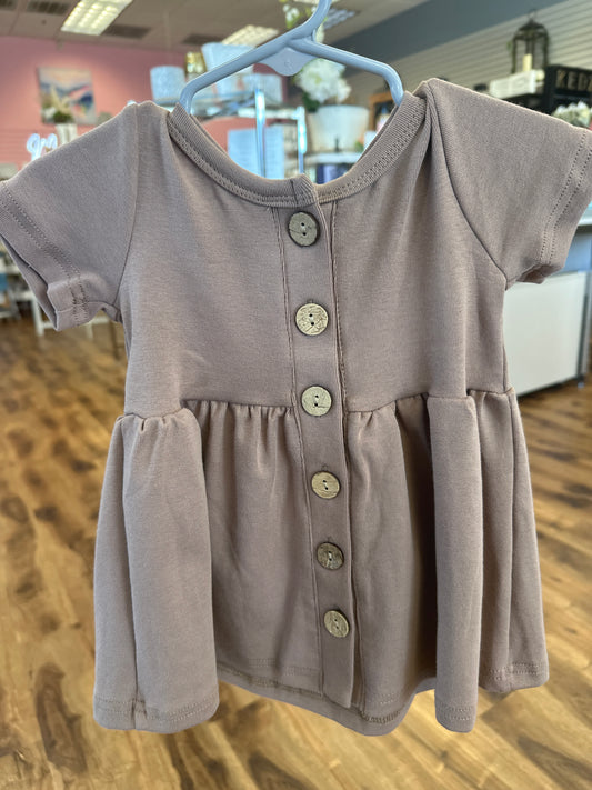 Button Dress With Bloomers