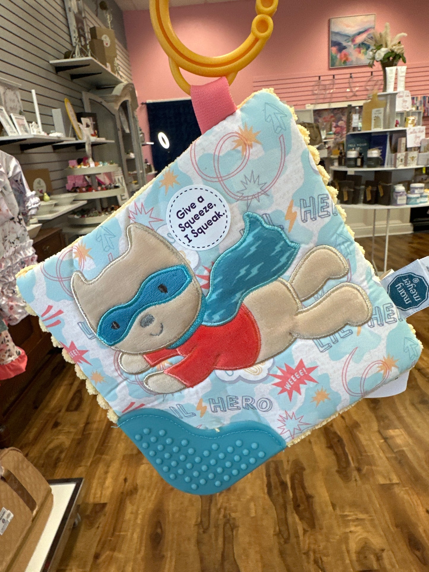 Lil Hero Crinkle Teether