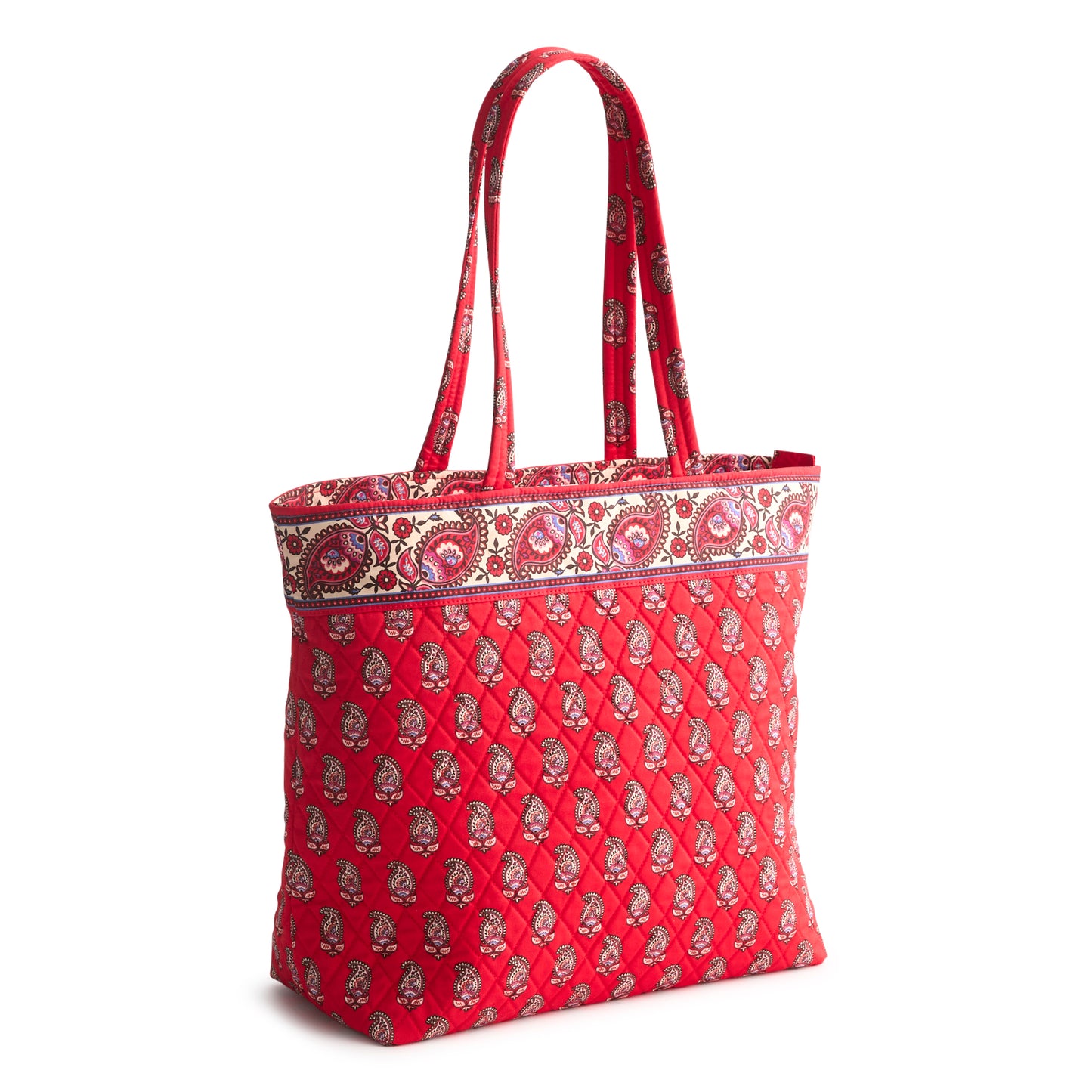 Original Zip Tote-Flowering Paisley Goji Berry
