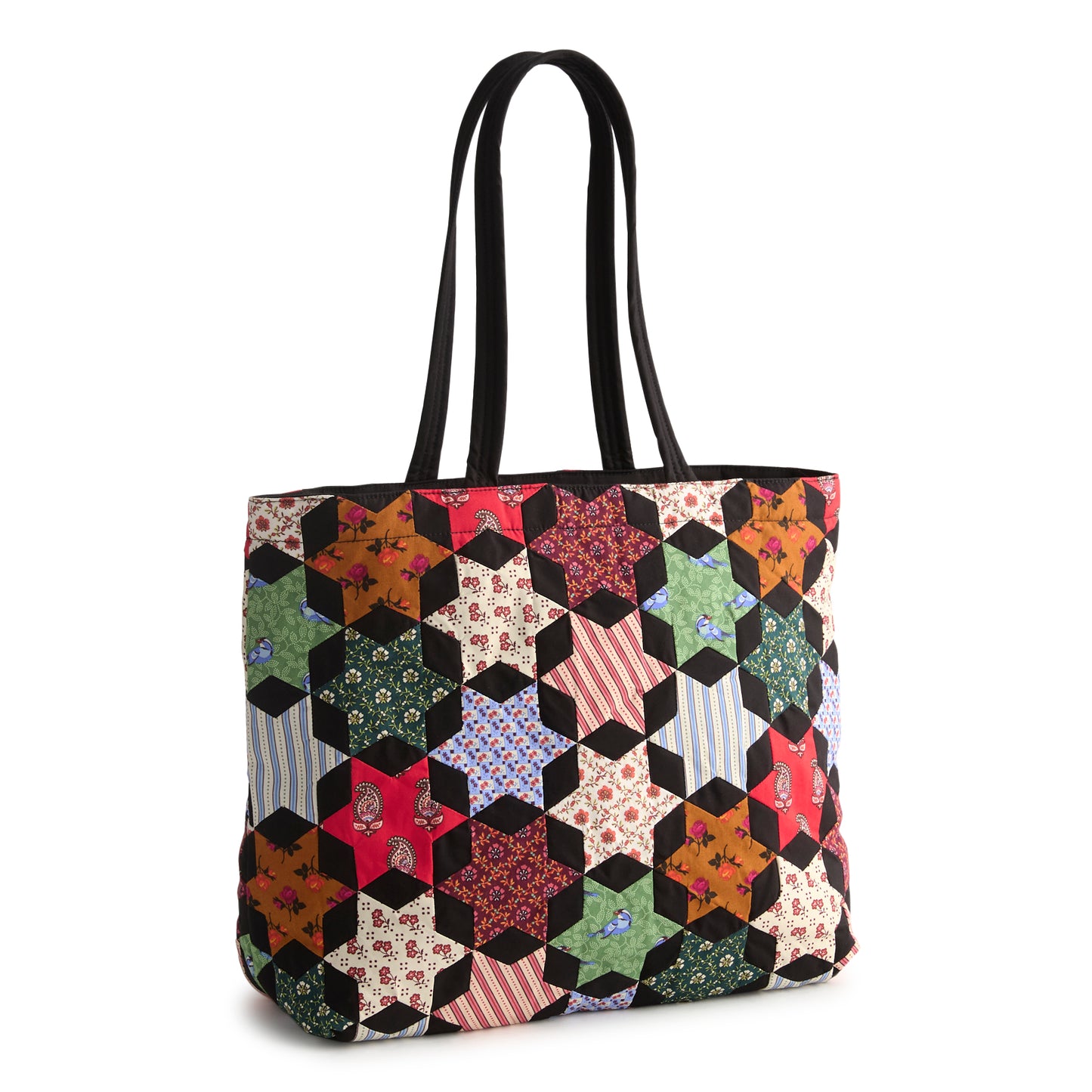 Original Zip Tote-Star Patchwork