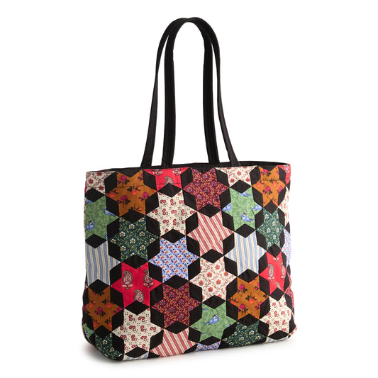 Original Zip Tote-Star Patchwork