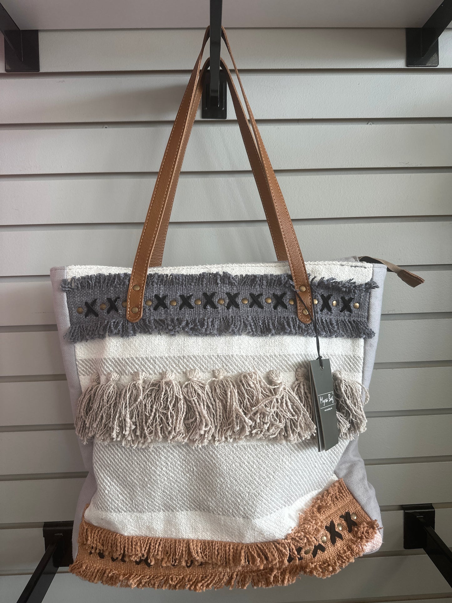 Myra Earth Tone Tote