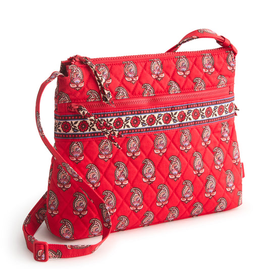 Original Zip Hipster-Flowering Paisley Goji Berry