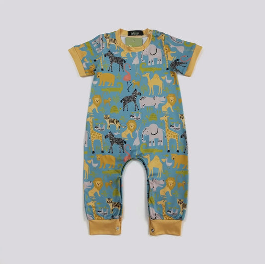 Animal Kingdom Long Romper