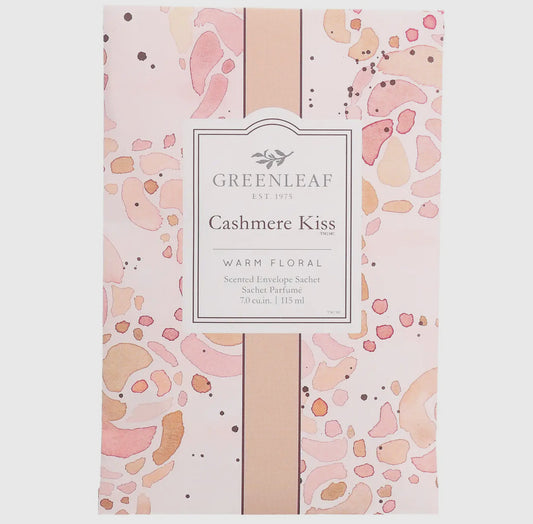 Greenleaf Sachet- Cashmere Kiss