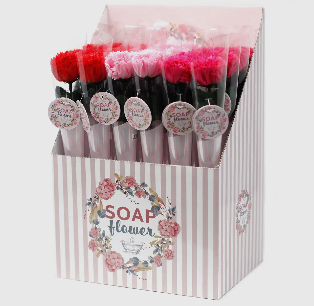Single Small Carnation Soap Flower