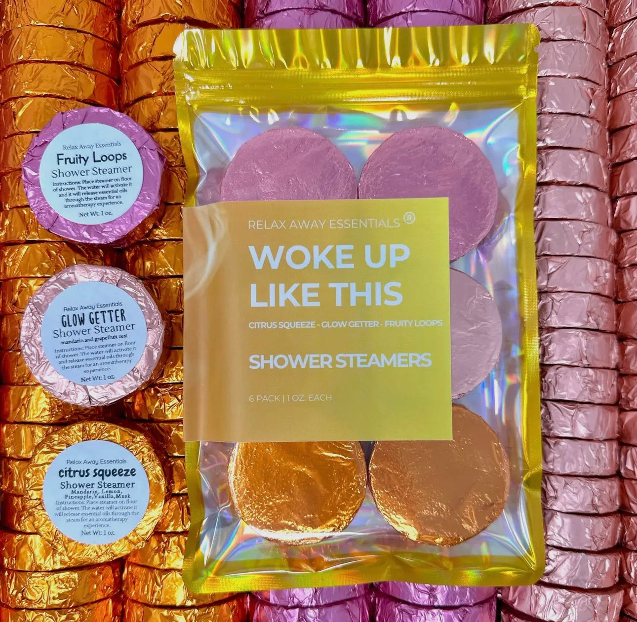 Woke Up Like This Shower Steamer Pack