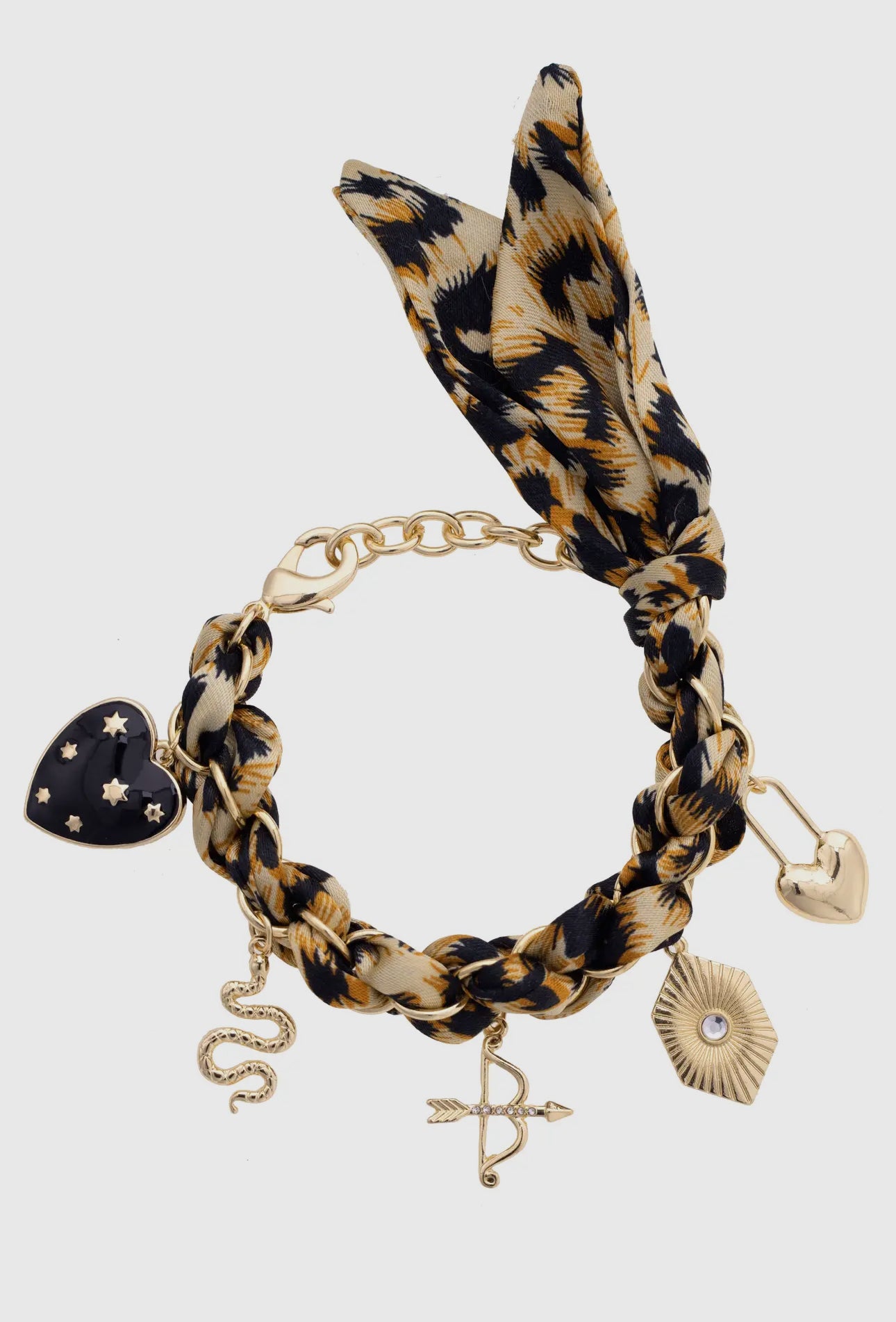 Leopard Scarf Bracelet