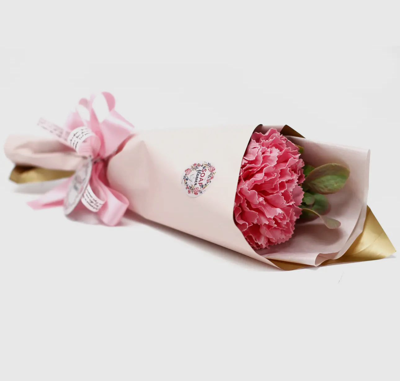 Single Lrg Carnation Soap Flower