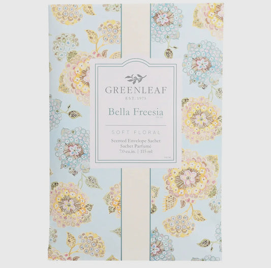 Greenleaf Sachet- Bella Freesia