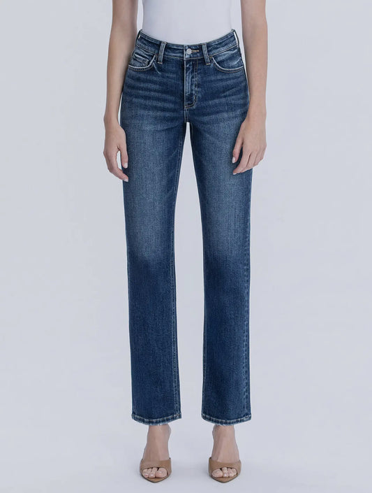 Vervet High Rise Full Length Straight Leg- T7012