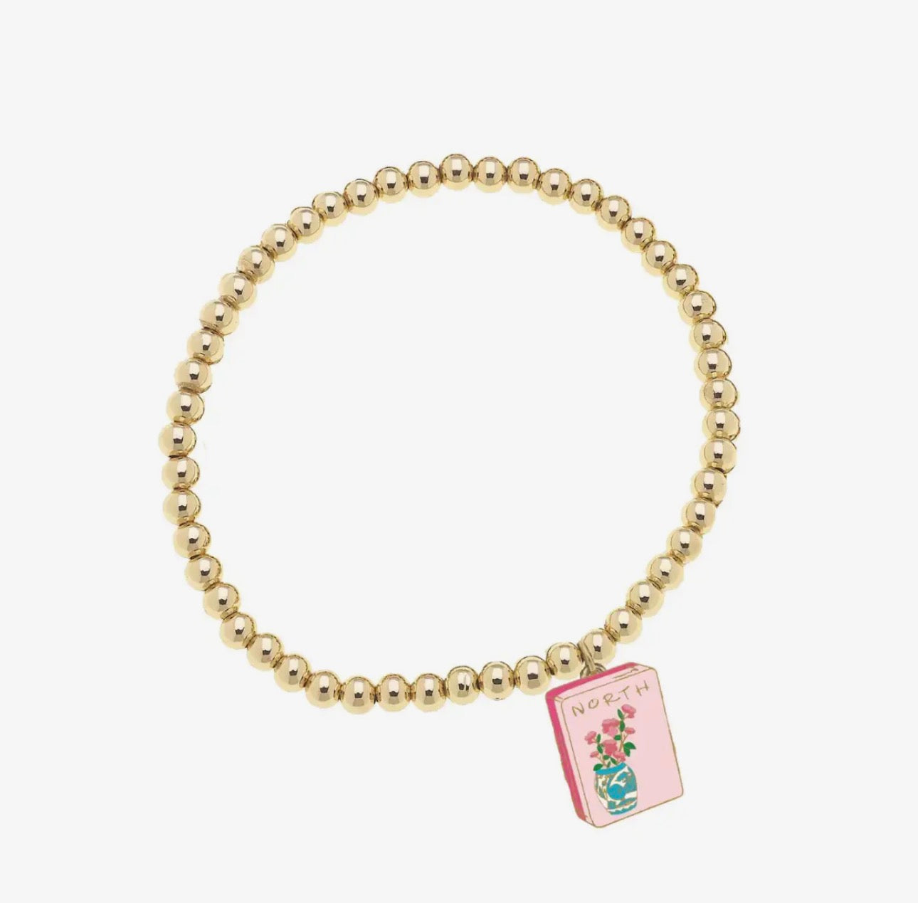 North Mahjong Tile Bracelet