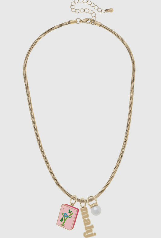 Mahjong Necklace