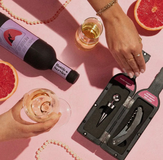 Bottle Service Wine Accessory Set
