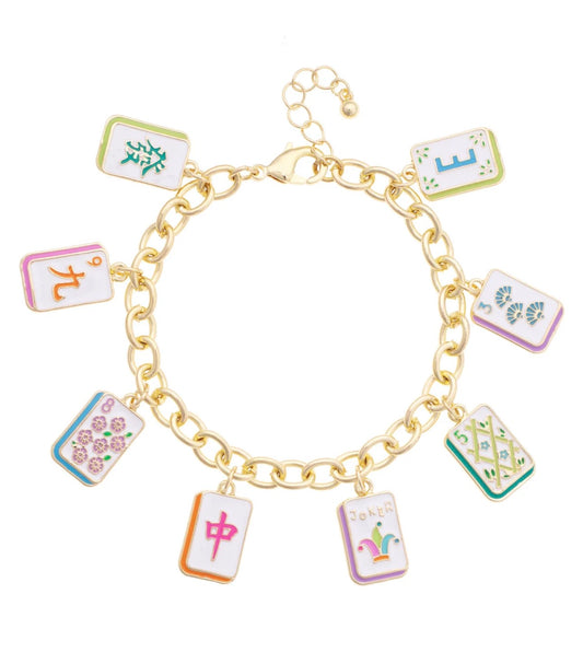 Wanna Mahj? Mahjong Bracelet