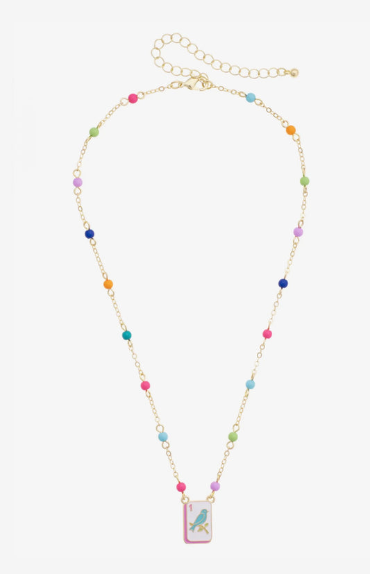 Bird Bam Layering Mahjong Necklace