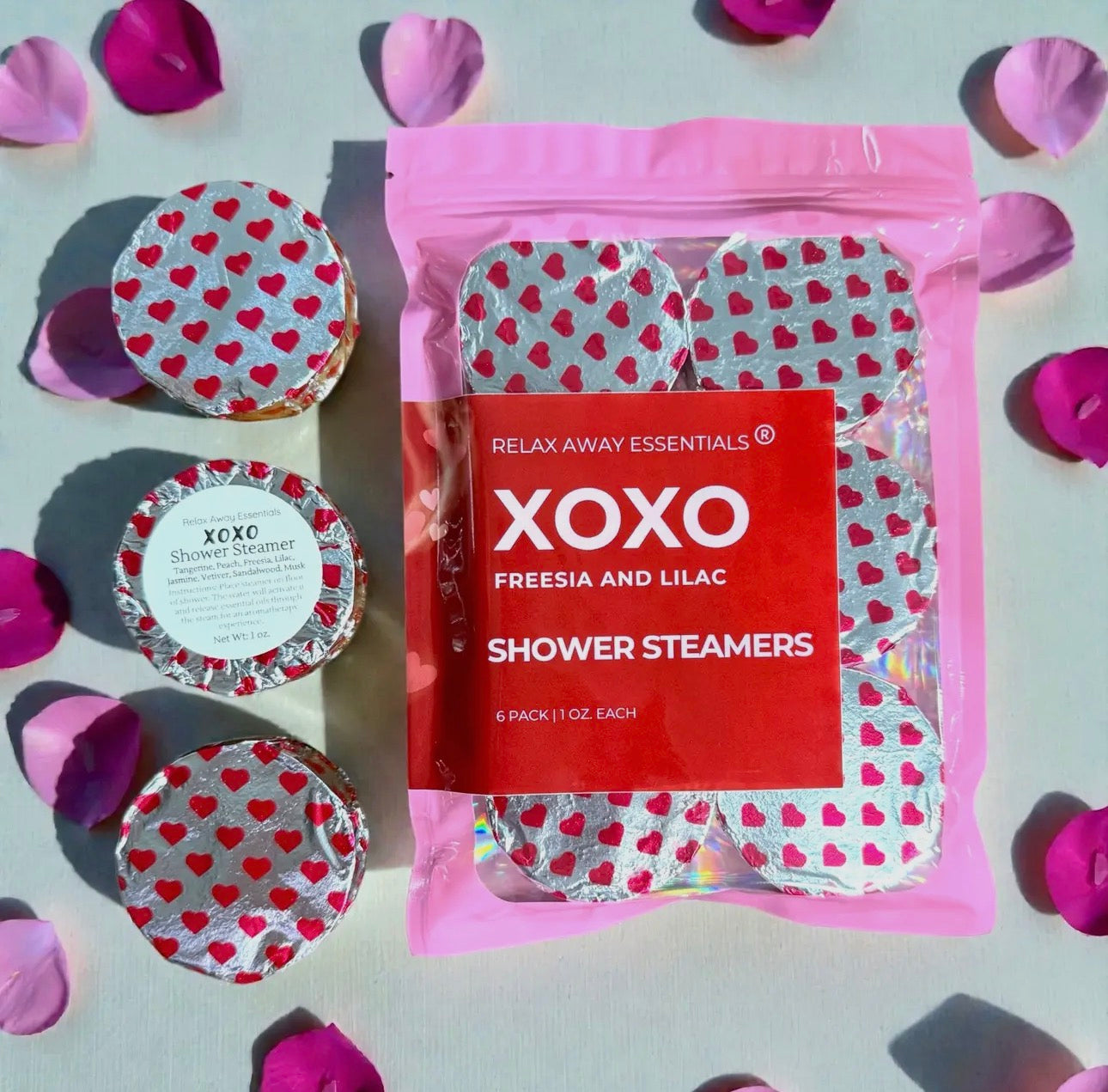 XOXO Shower Steamer Pack