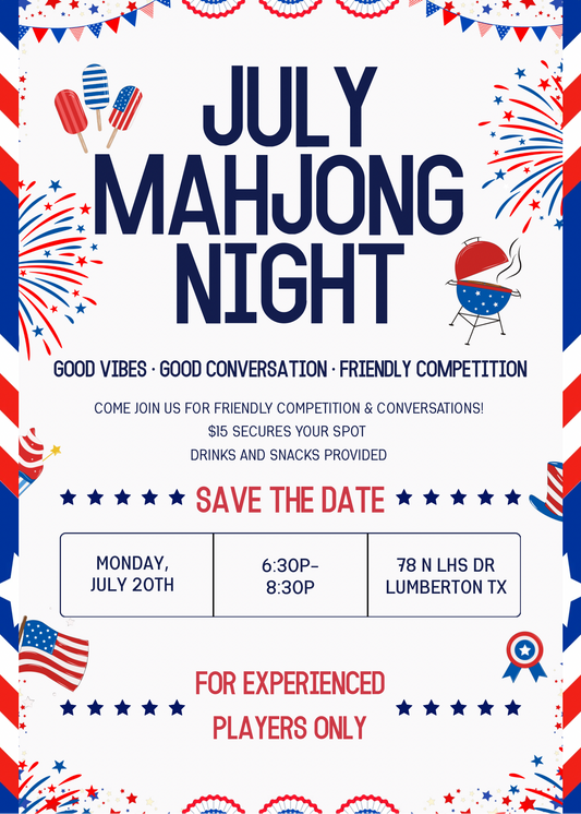 July Mahjong Night