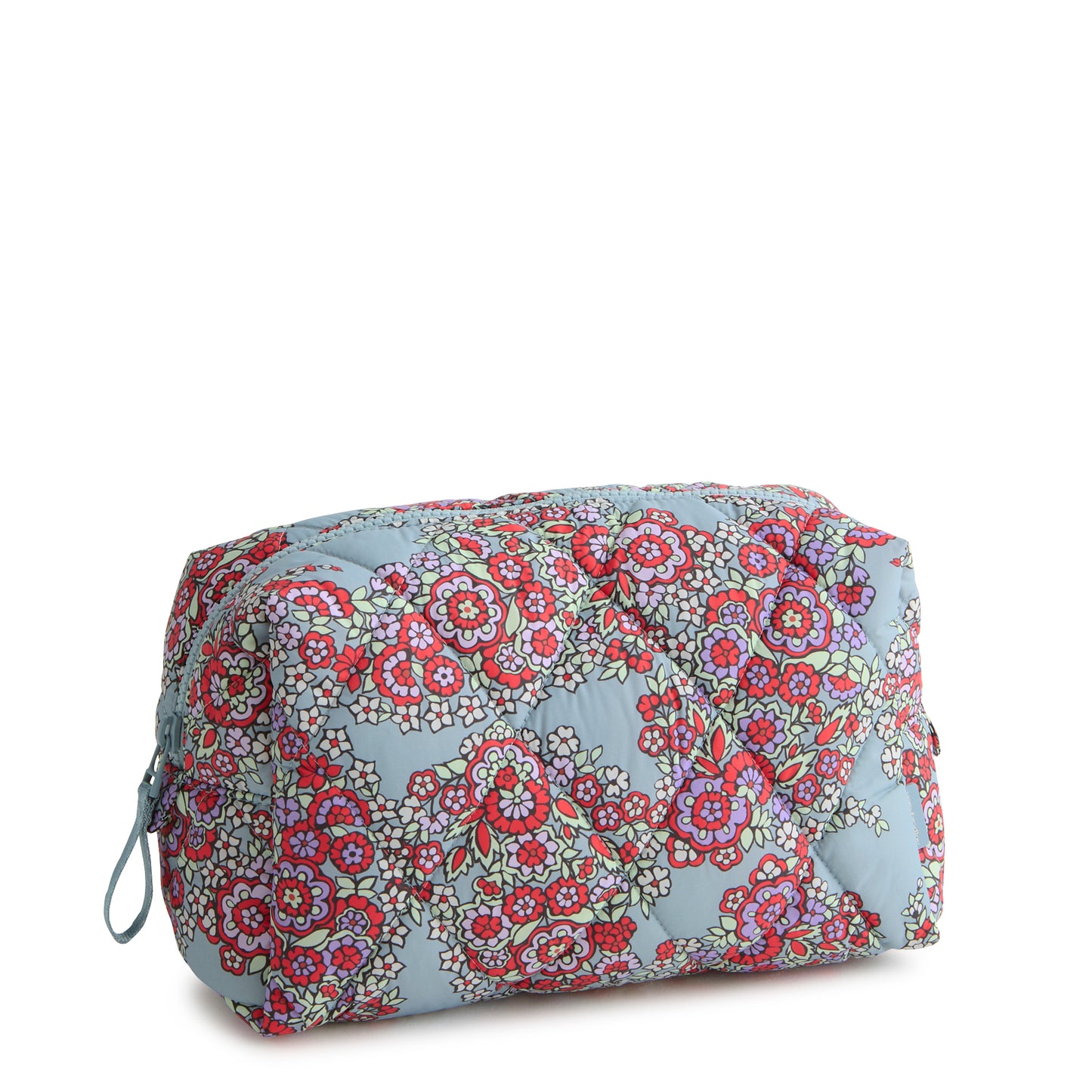 Large Cosmetic Bag- Paisley Bouquet
