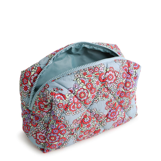 Large Cosmetic Bag- Paisley Bouquet