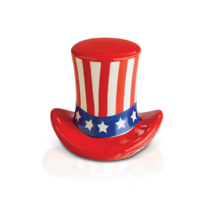 Nora Fleming Mini “Home Of The Free”