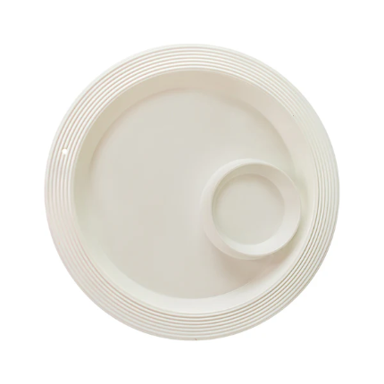 Nora Fleming Pinstripe Melamine Chip And Dip