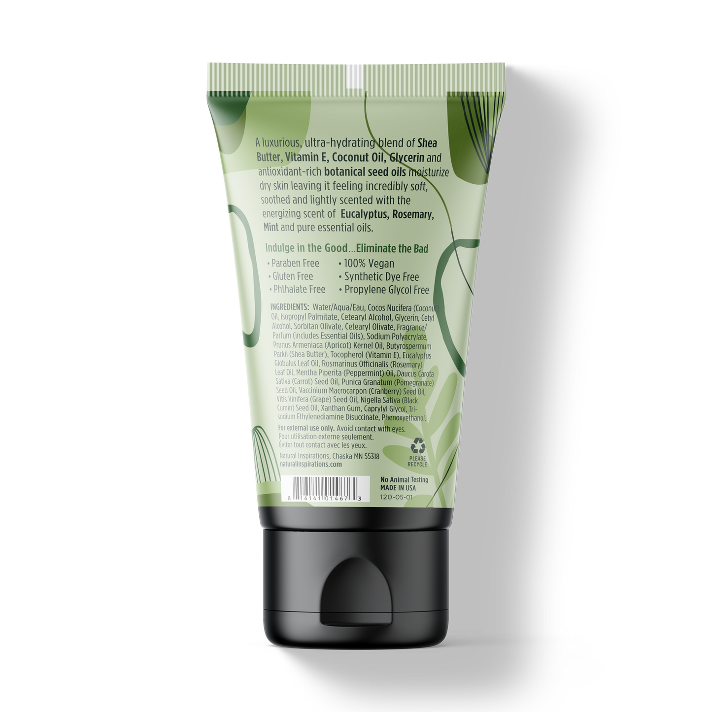 Natural Inspirations 2oz Hand Crème