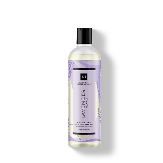 Natural Inspirations 12.5oz Bath + Shower Gel Lavender Ylang