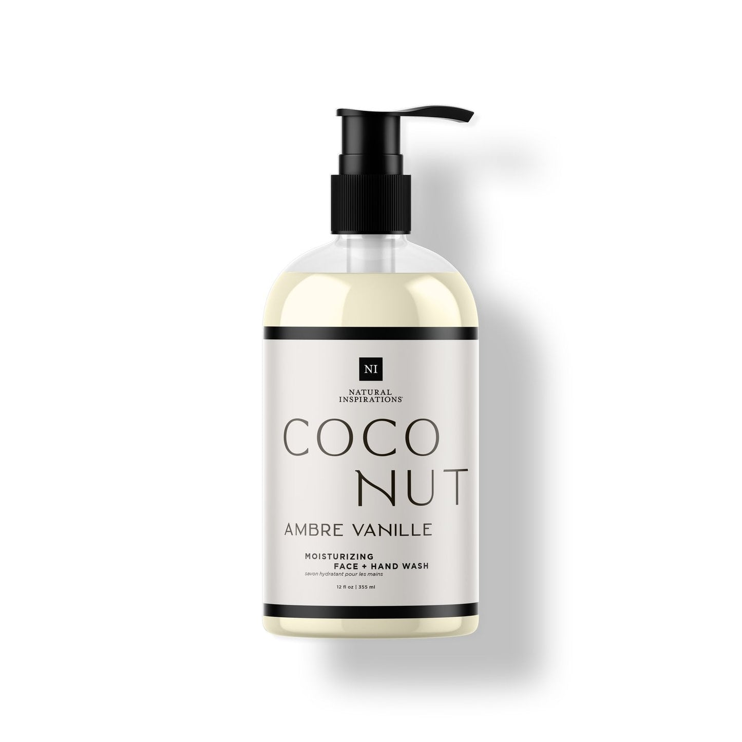 Natural Inspirations 12oz Hand + Face Wash
