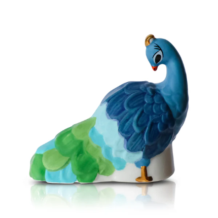 Nora Fleming Mini “Fancy Feathers”