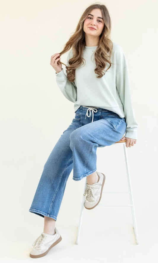 Vervet Olivia Drawstring Jeans